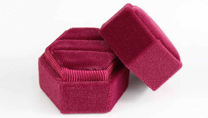 Red Velvet Jewellery Box