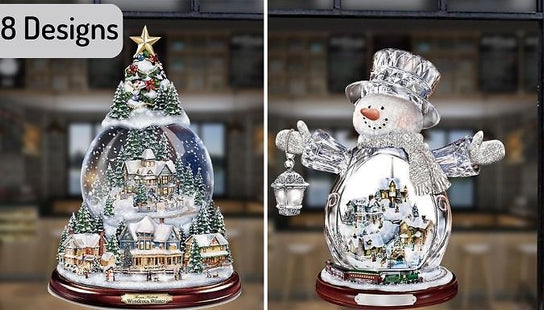 Christmas Themed Window Stickers - 8 Designs