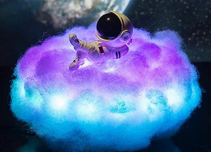 LED Colorful Cloud Astronaut Lamp