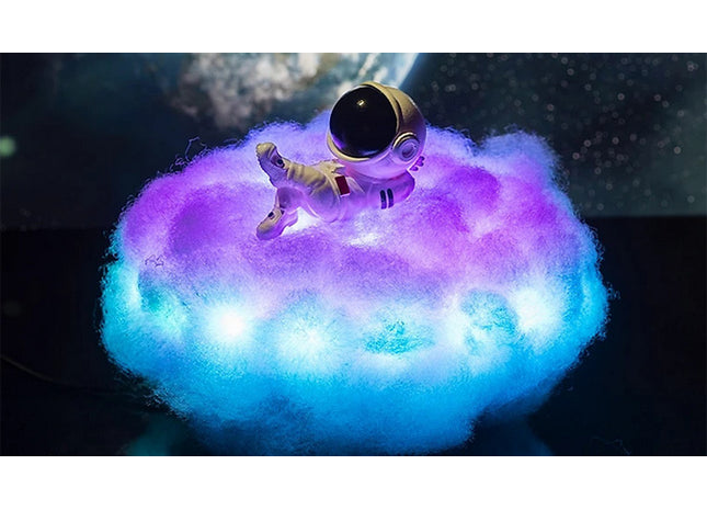 LED Colorful Cloud Astronaut Lamp