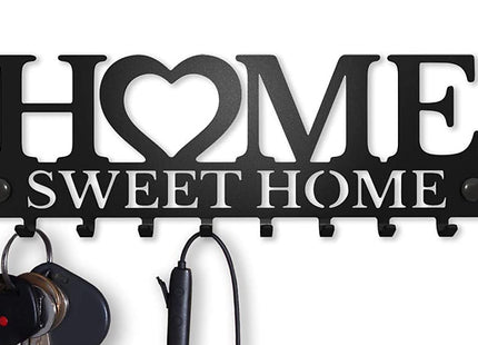 'Home Sweet Home' Wall Mounted Key Holder