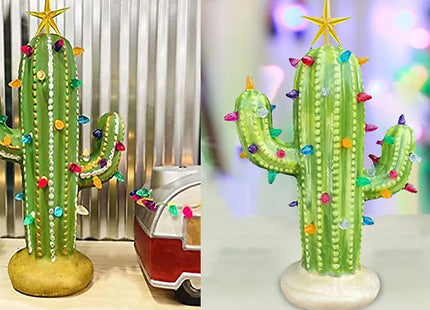 Cactus Light Up Christmas Tree - 4 Colours