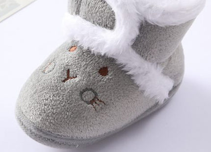 Baby Soft Cartoon Bear Booties
