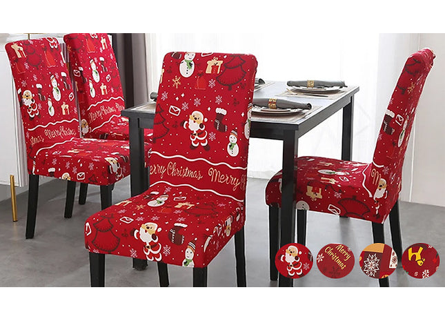 Stretchy Christmas Chair Covers