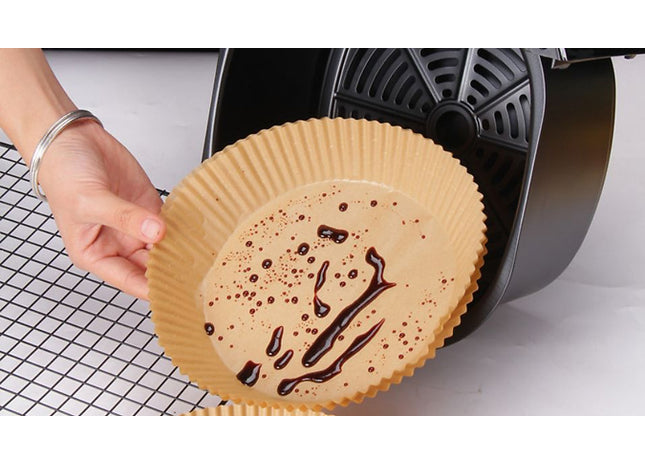 40-Pack Disposable Non-Stick Air Fryer Liners