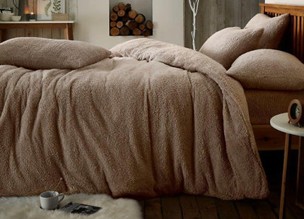 Super Soft Teddy Fleece Duvet Set - 7 Colours & 3 Sizes