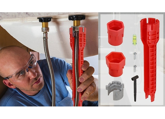 8-in-1 Sink Repair Plumbing Tool