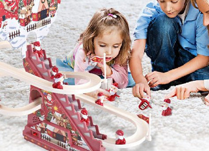Electric Christmas Santa Rollercoaster Toy