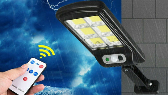 LED Solar Garden Floodlight With Remote Control