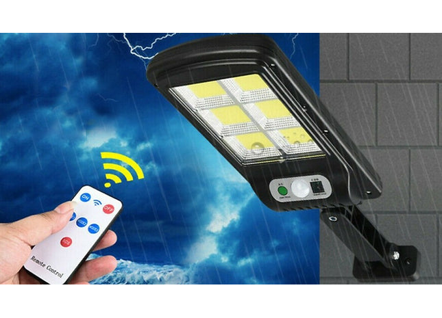 LED Solar Garden Floodlight With Remote Control