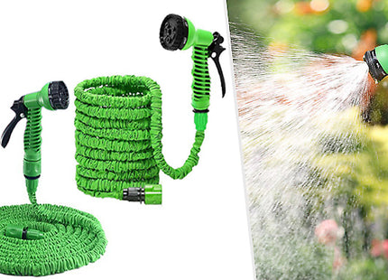 Expandable Magic Hose with Spray Gun - 25ft to 100ft Lengths!