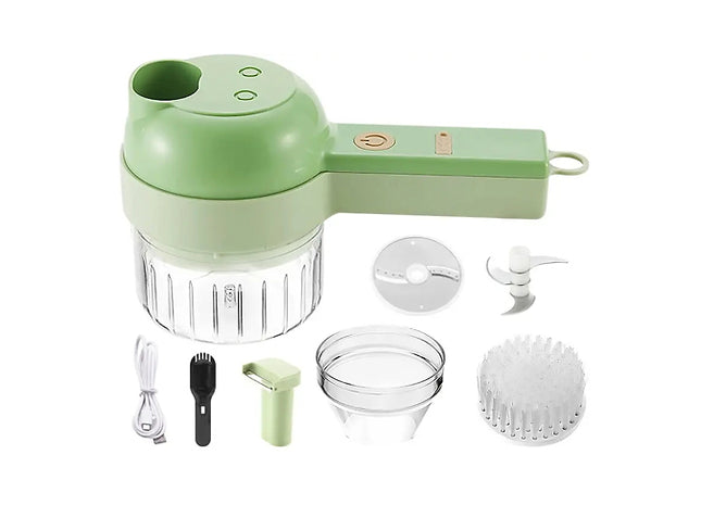 4-In-1 Handheld Electric Vegetable Chopper