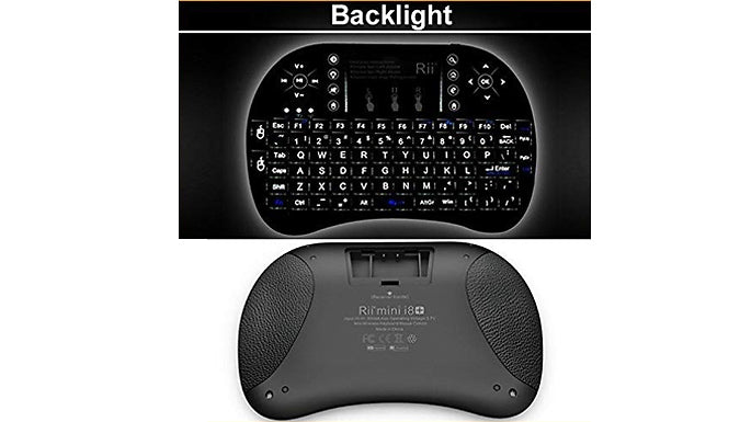 Mini Led Keyboard Wireless LED Backlit Mini Keyboard with Mouse Pad – HomeVibe