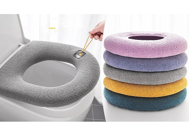Soft Fleece Toilet Seat Pads