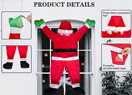 42-Inch Climbing Santa Claus Christmas Decoration