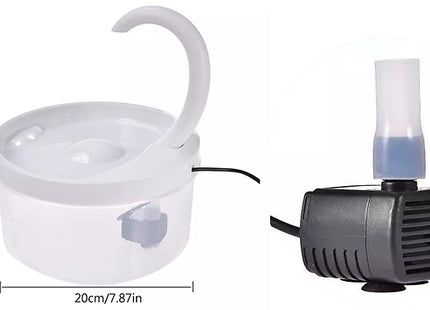 2L USB Pet Water Fountain with Filtration System