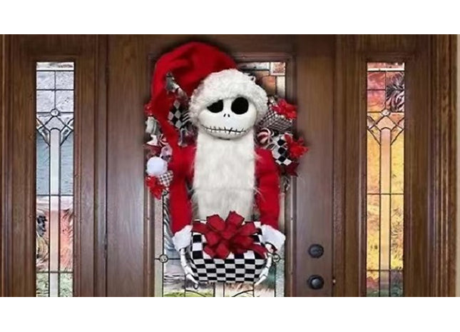 The Nightmare Before Christmas Inspired Christmas Wreath