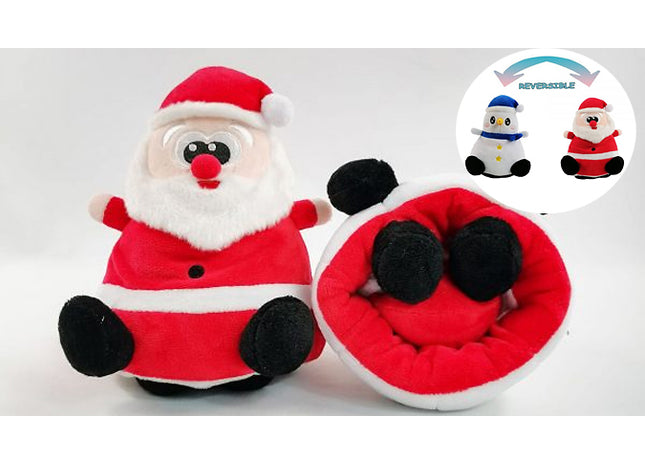 Reversible Plush Christmas Doll