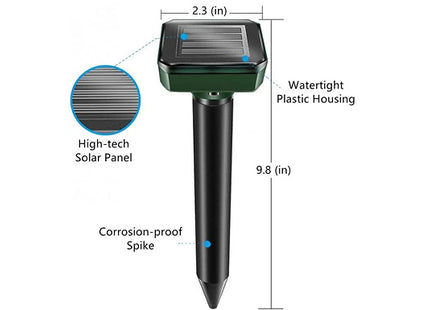 Solar Powered Ultrasonic Pest Repellers