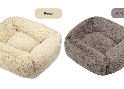 Winter Plush Square Pet Nest