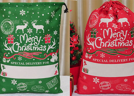 Drawstring Christmas Gift Bags