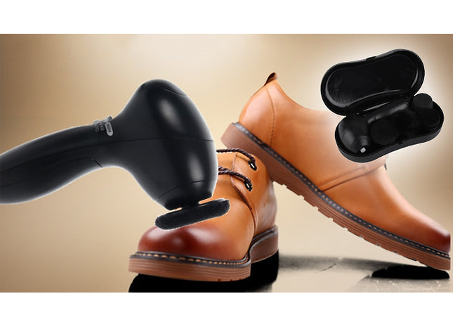 4-Head Portable Electric Shoe Polishing Brush