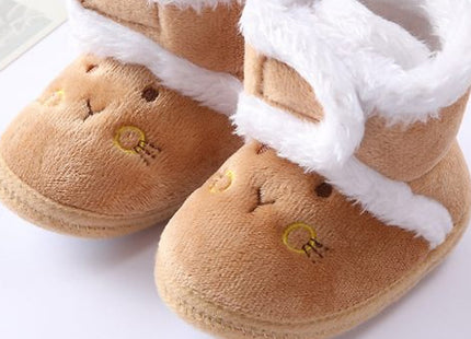 Baby Soft Cartoon Bear Booties