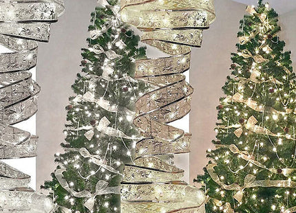 4m 40-LED Christmas Fairy Light Ribbon - 3 Colours