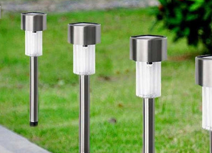 10-Pack of Stainless Steel Solar Posts
