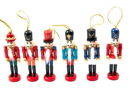 6-Piece Nutcracker Christmas Tree Ornament