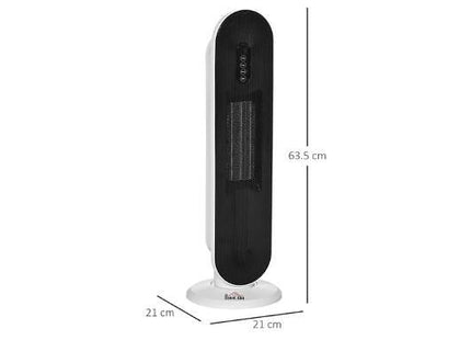 Ceramic Oscillating Heater + Timer & Remote