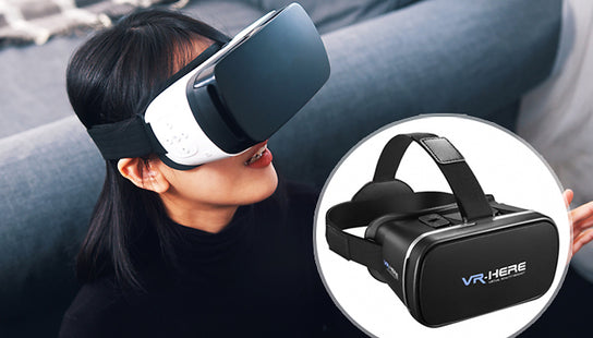 Virtual Reality 360-View Gaming Glasses