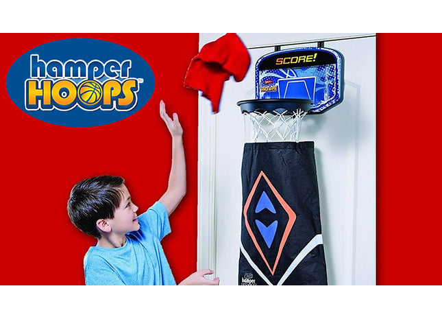 2-in-1 Door Hanging Laundry Basket/Hoop