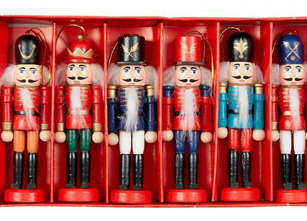 6-Piece Nutcracker Christmas Tree Ornament