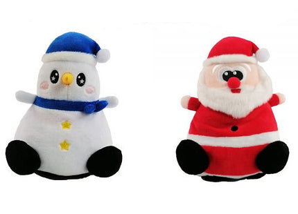 Reversible Plush Christmas Doll