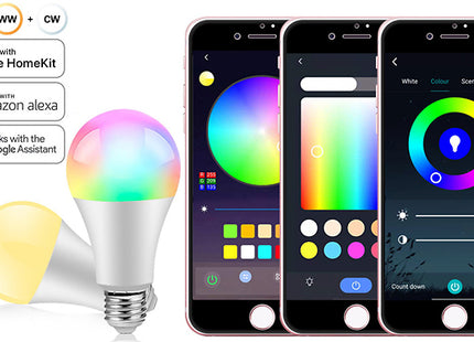 WiFi Compatible Smart LED RGB Bulb