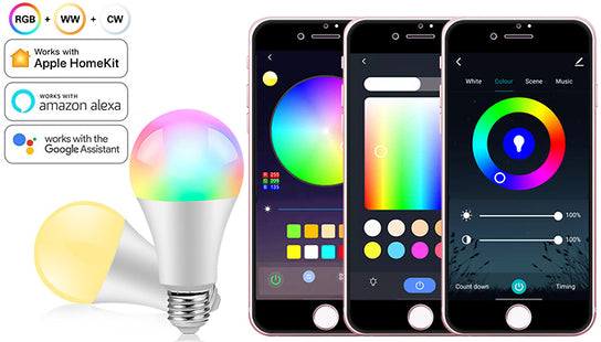 WiFi Compatible Smart LED RGB Bulb