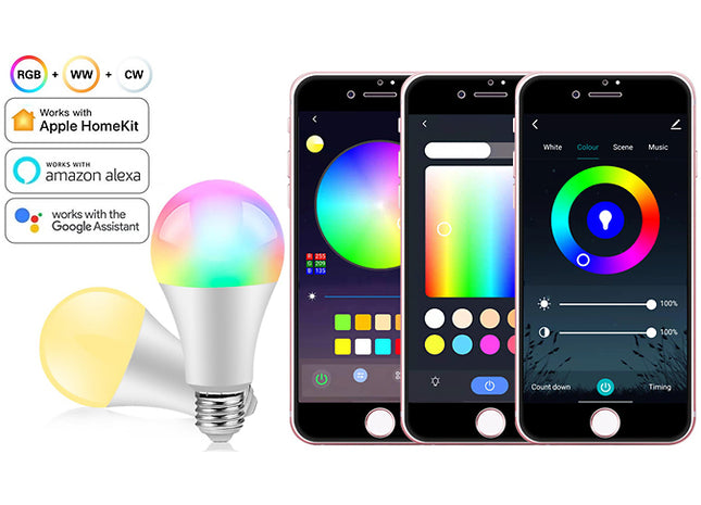 WiFi Compatible Smart LED RGB Bulb