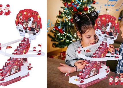 Electric Christmas Santa Rollercoaster Toy
