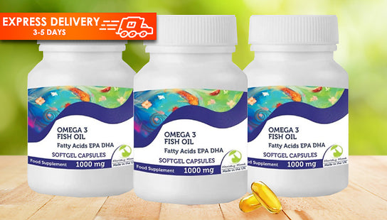 Omega 3 Fish Oil Capsules 1000mg