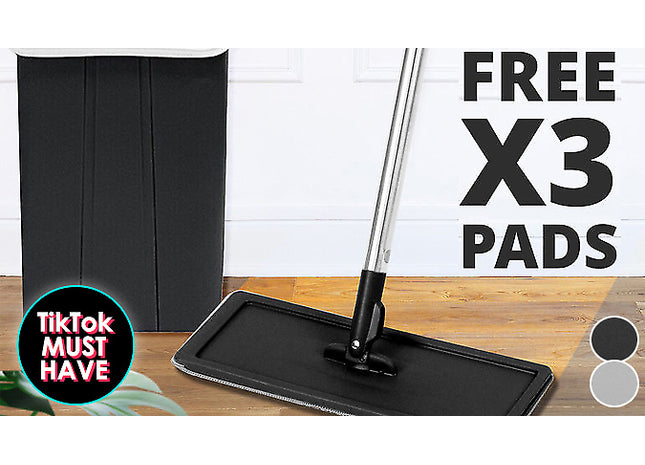 360° Flat Squeeze Microfibre Mop & Bucket