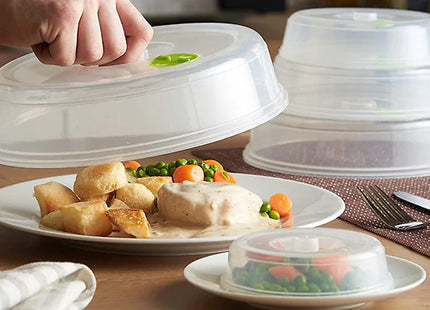 Ventilated Microwave Splatter Guard Covers