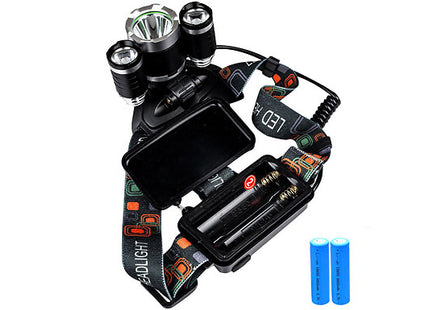 12000 Lumens Outdoor Headlamp with Adjustable Zoom