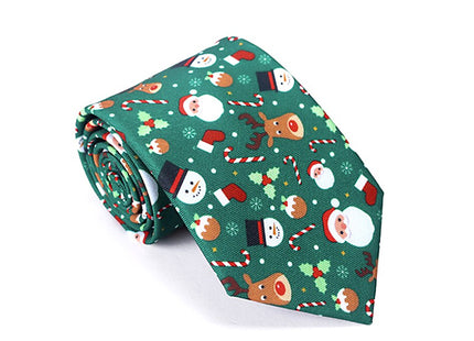 Men's Christmas Themed Tie - 5 Designs