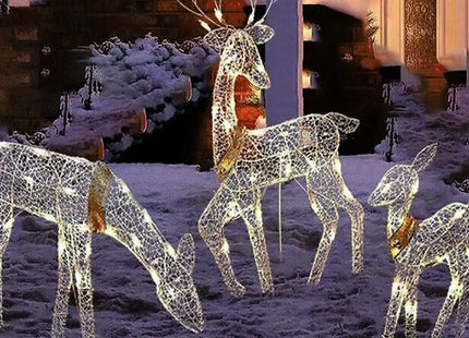 Christmas Light-Up Garden Reindeer Ornament