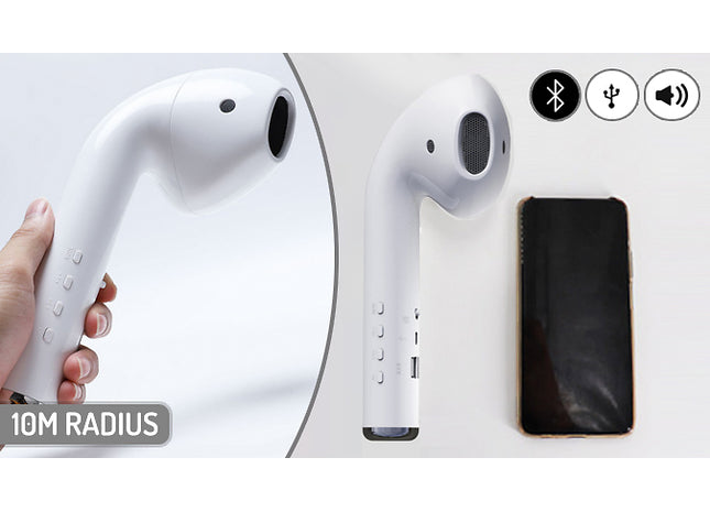 Airpod-Style Bluetooth Speaker