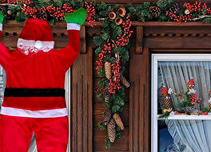 42-Inch Climbing Santa Claus Christmas Decoration