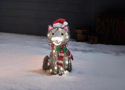 Christmas Decoration Cat and Dog Figures