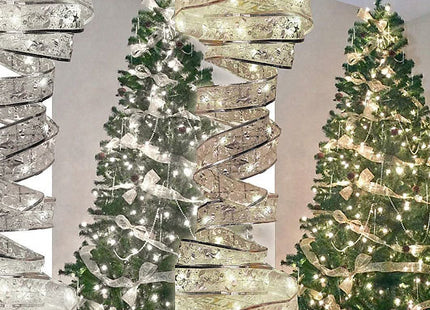 4m 40-LED Christmas Fairy Light Ribbon - 3 Colours
