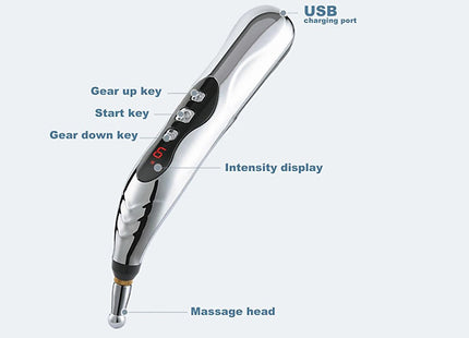 Electronic Acupuncture Massage Pen